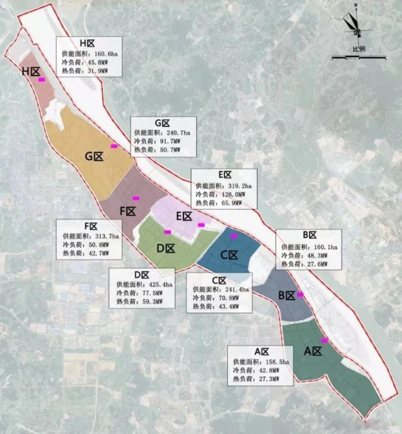 “十四五”期間，長沙望城濱水新城規劃建設8座淺層地熱能源站-地大熱能