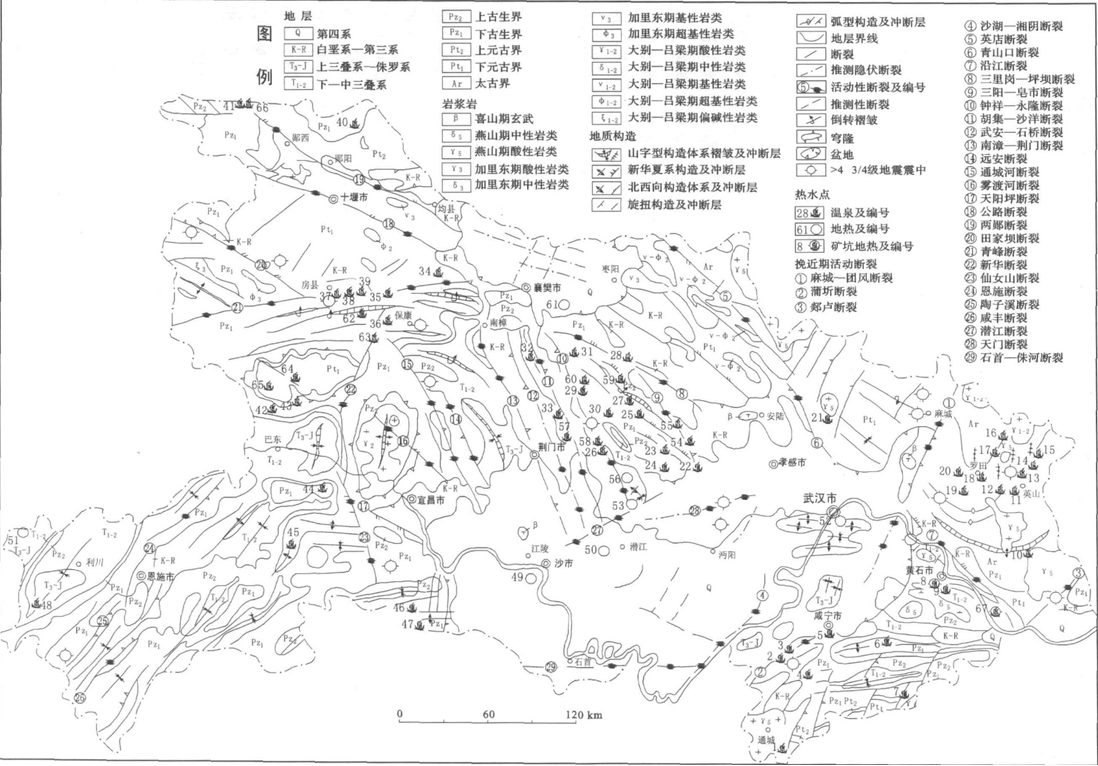 湖北省地?zé)豳Y源分布規(guī)律-地?zé)衢_(kāi)發(fā)利用-地大熱能